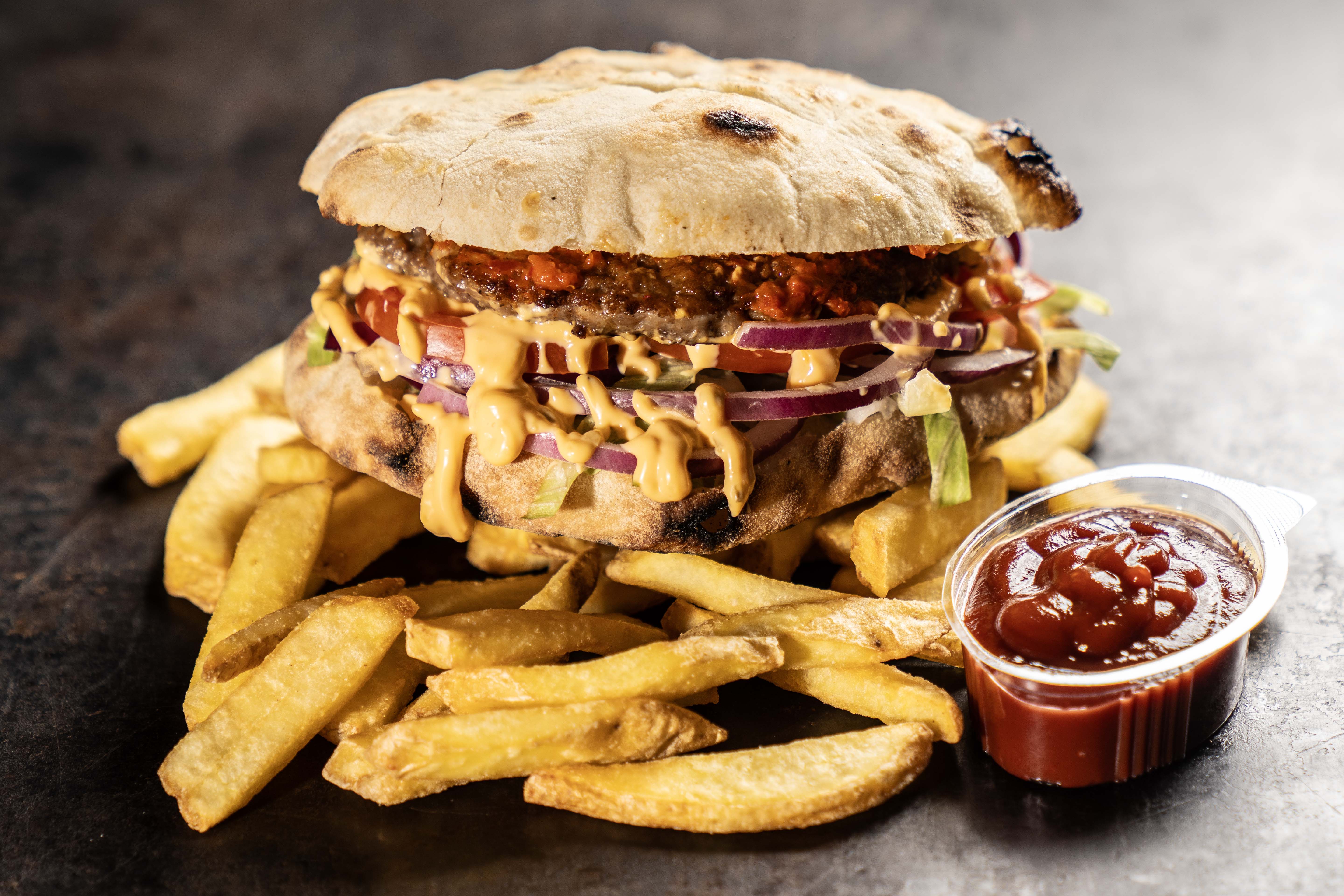 Burger menü